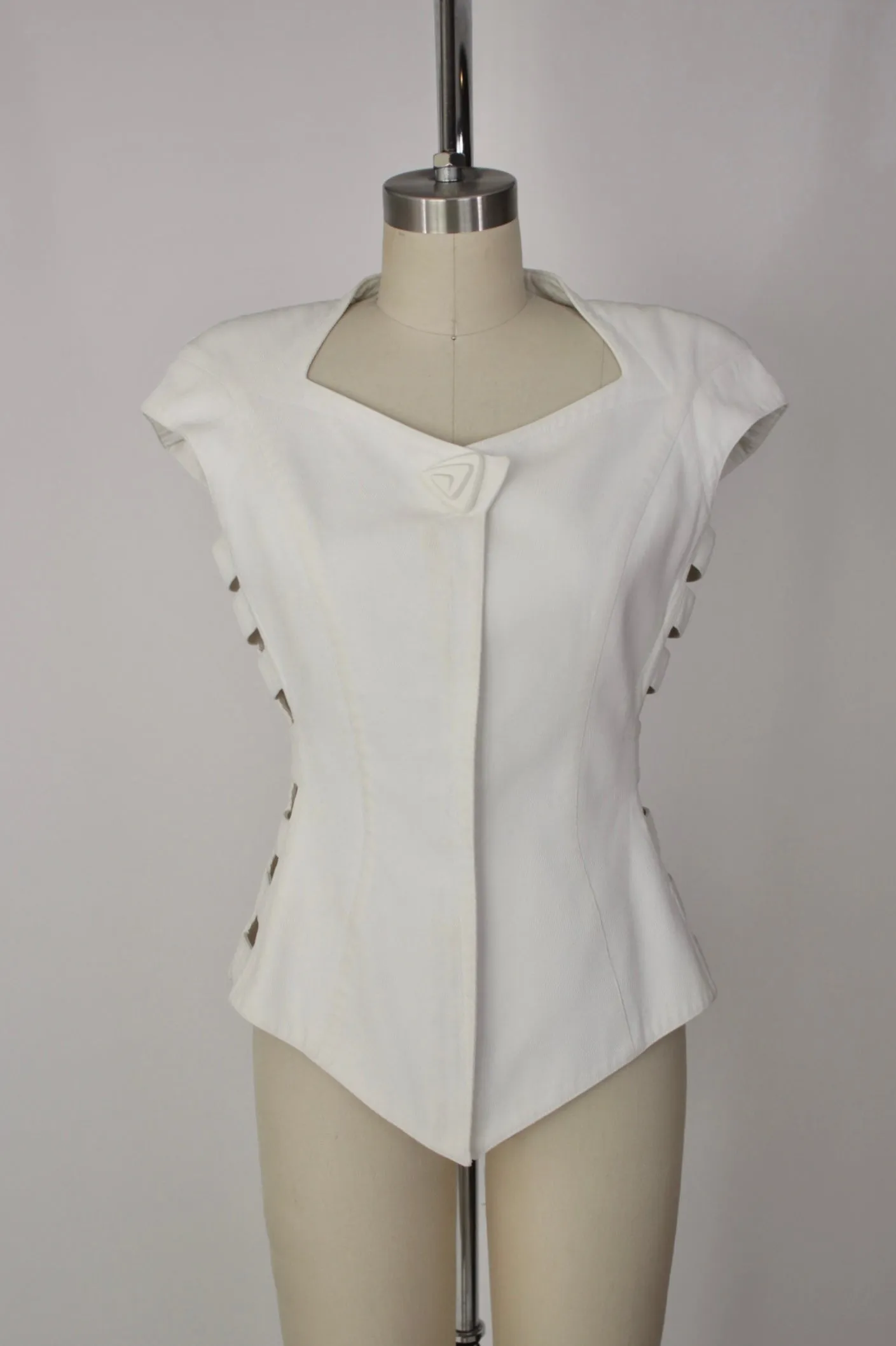 1990 Thierry Mugler Cut-Out Vest
