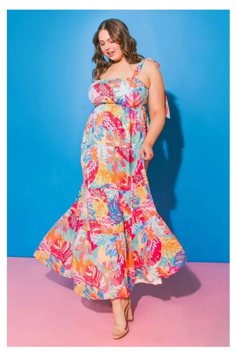 A Curvy Tropical Maxi