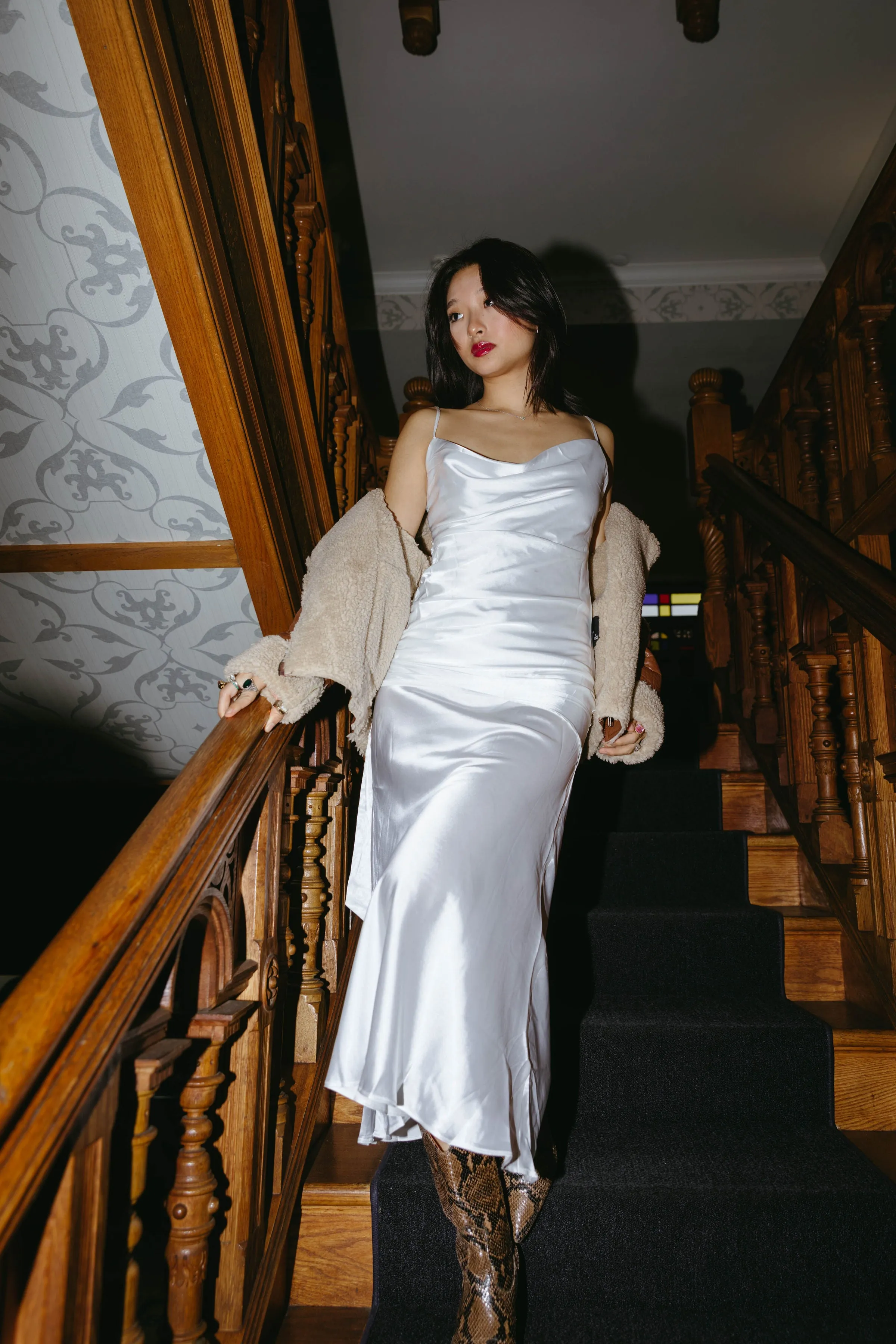Angel Baby White Maxi Dress