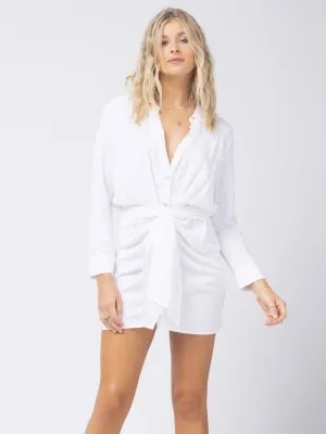 Aura Dress In White