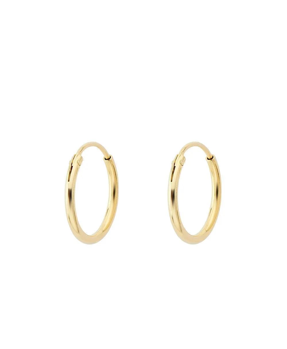 Aya Mini Creole 18ct Gold Plated