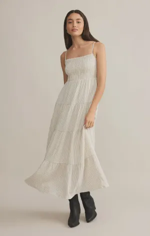 BALOS STRIPED MAXI DRESS