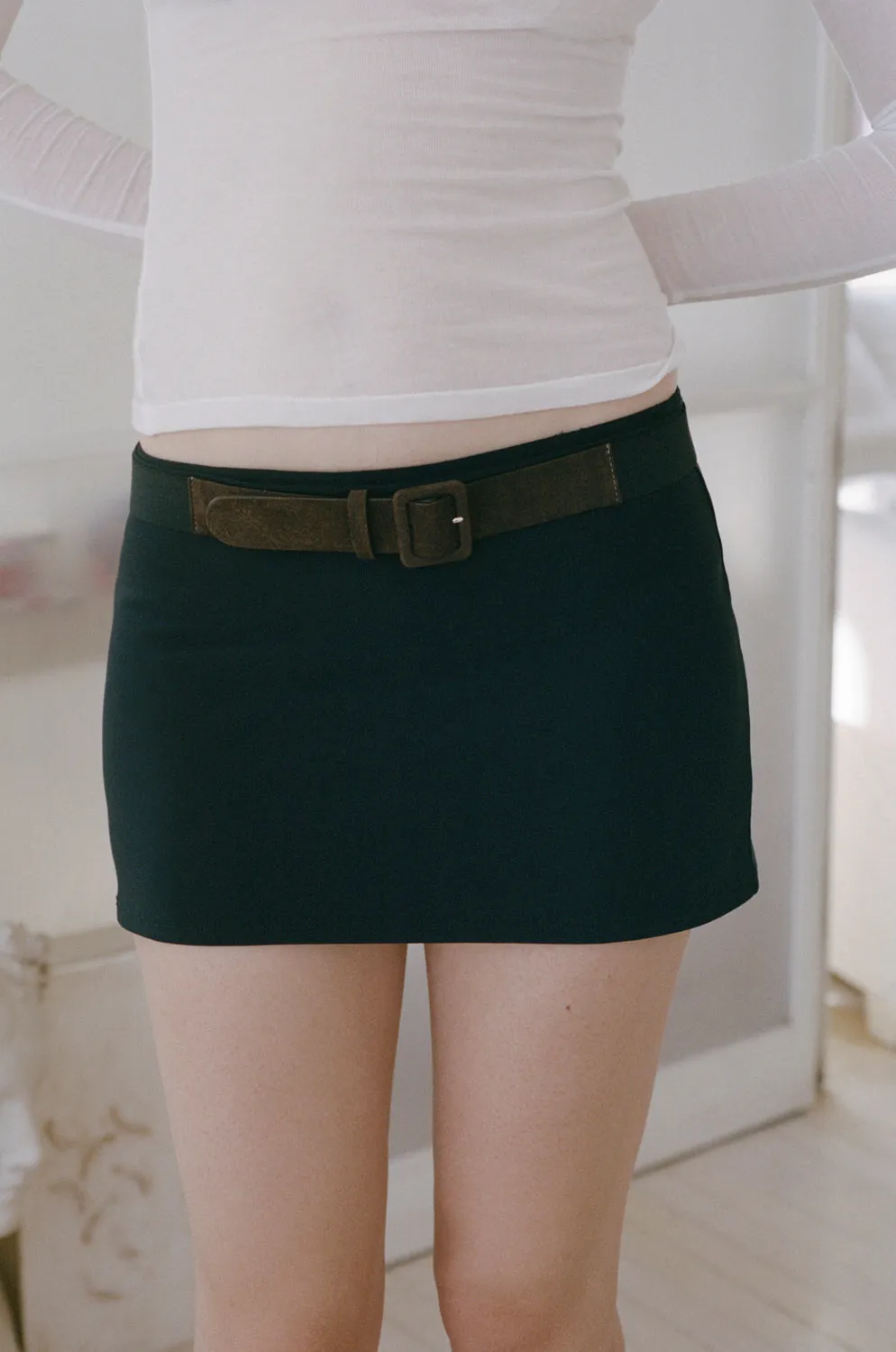 BISOU SKIRT, BLACK