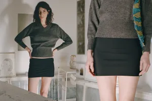 BISOU SKIRT, BLACK