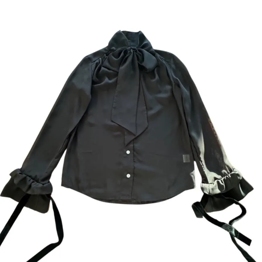 Black Pussybow Shirt Unisex