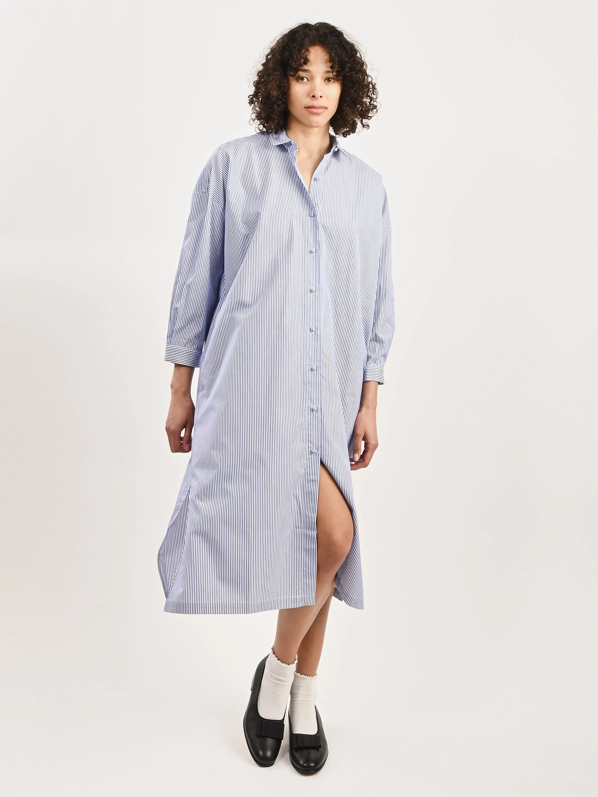 Blue Stripe Tobi Dress