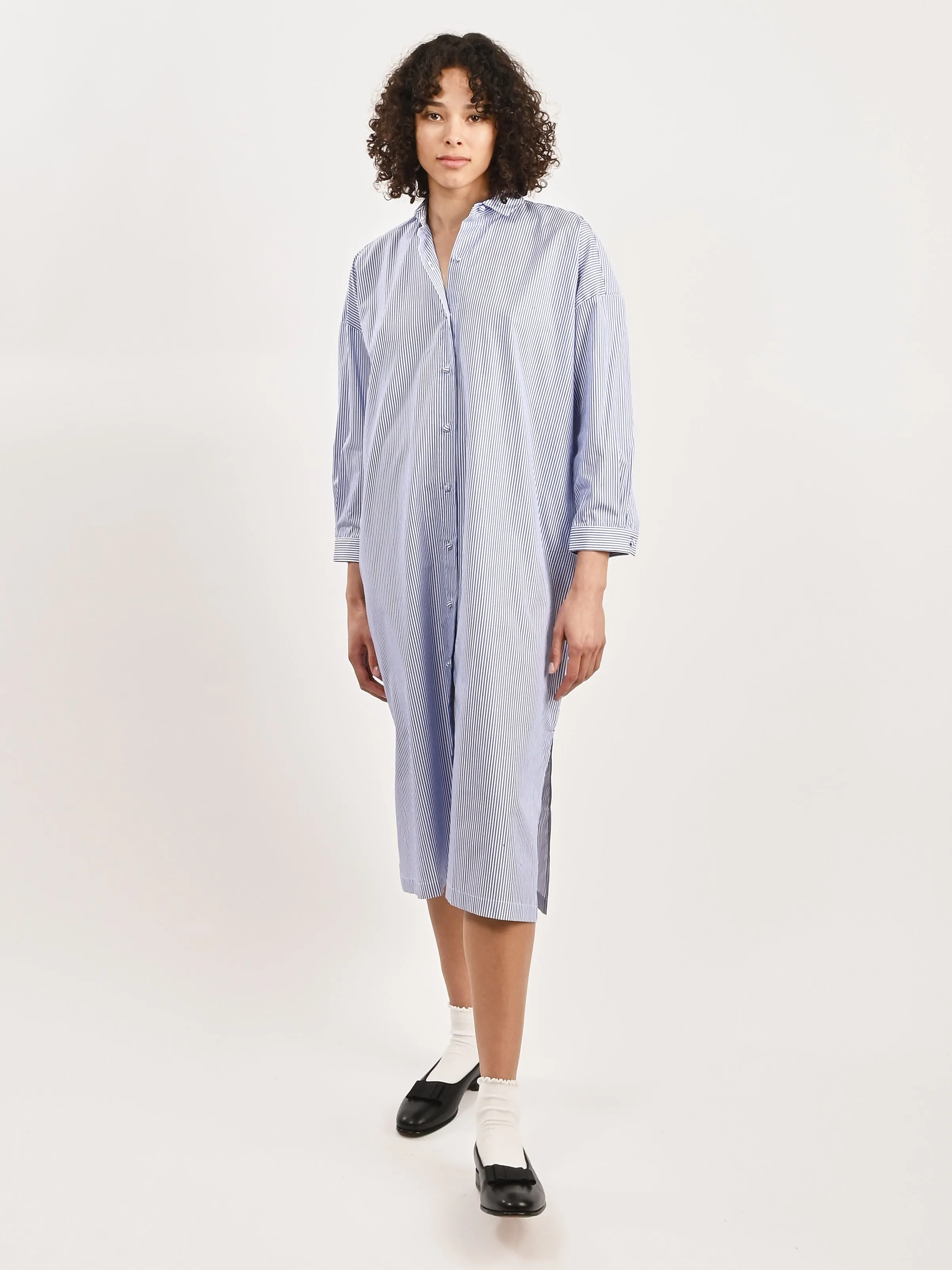 Blue Stripe Tobi Dress