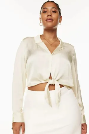 Bubbly Off White Top