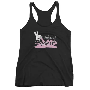 Bunny Vomit Logo Racerback Tank Top