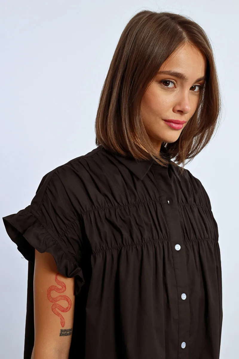 Button Front Dress