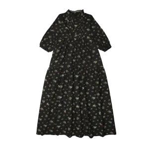 Calista black maxi dress by Froo