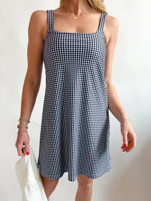 Carol Gingham Mini Dress