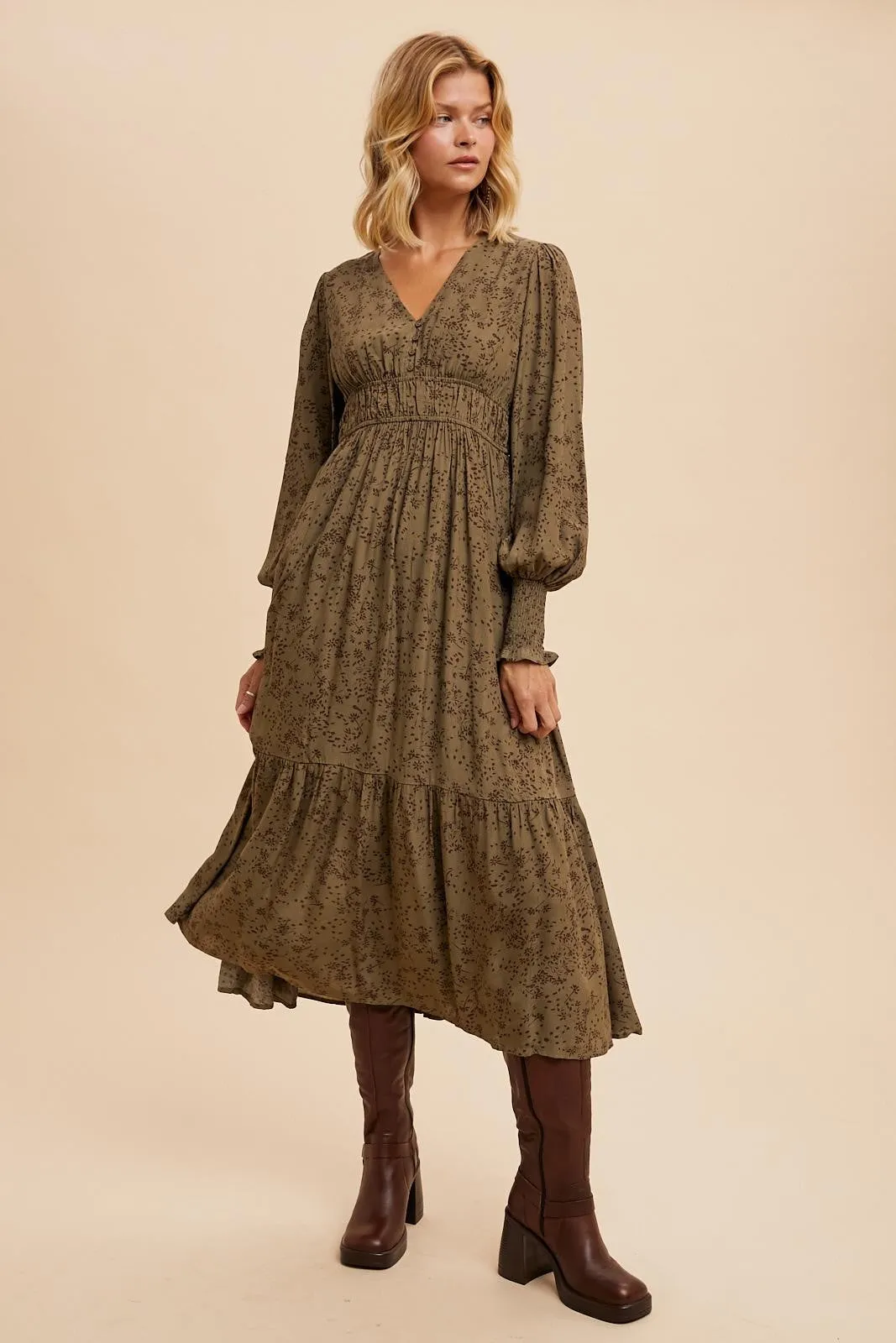 Caroline Floral Dress