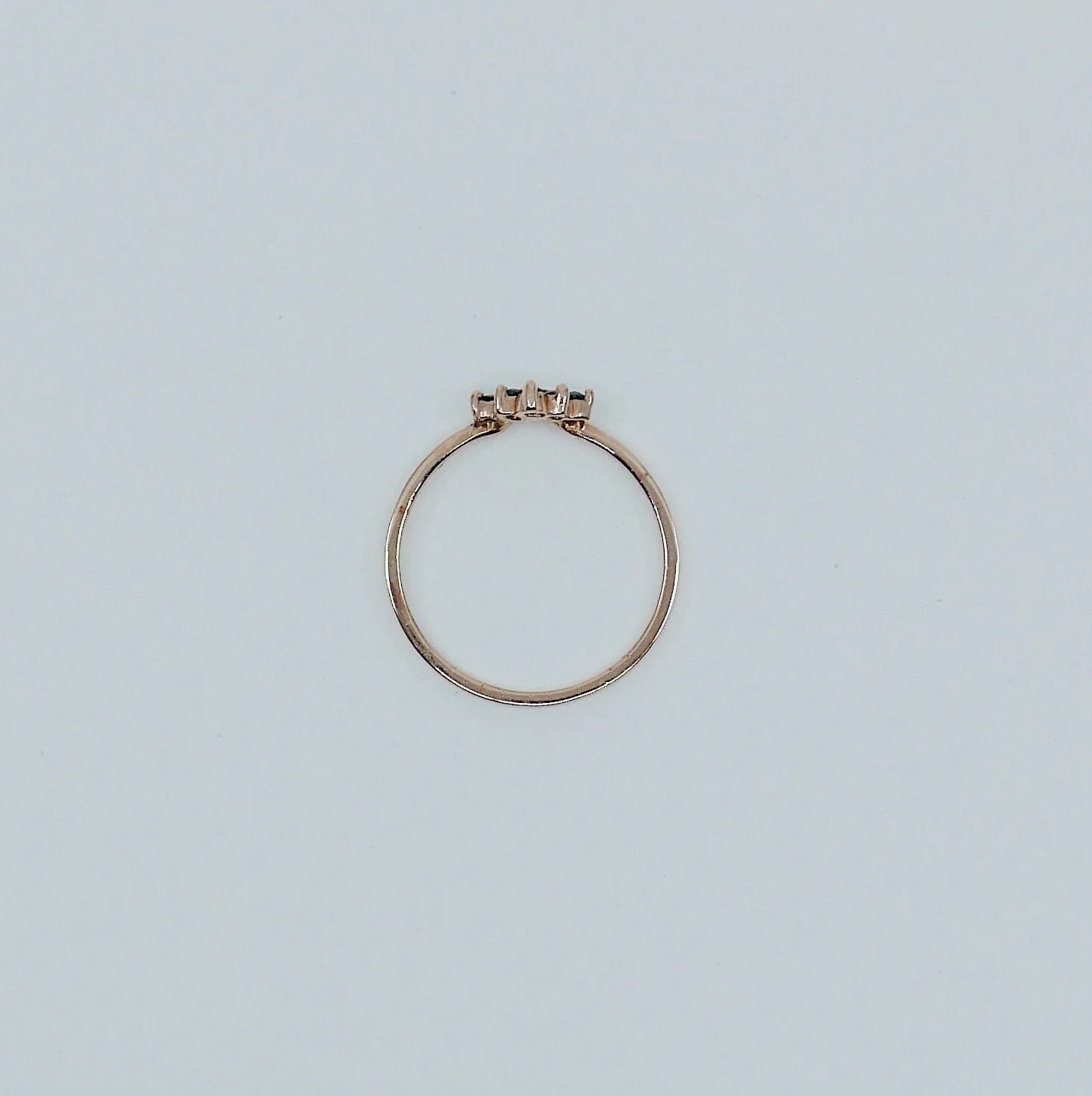 Chevron Sapphire Ring