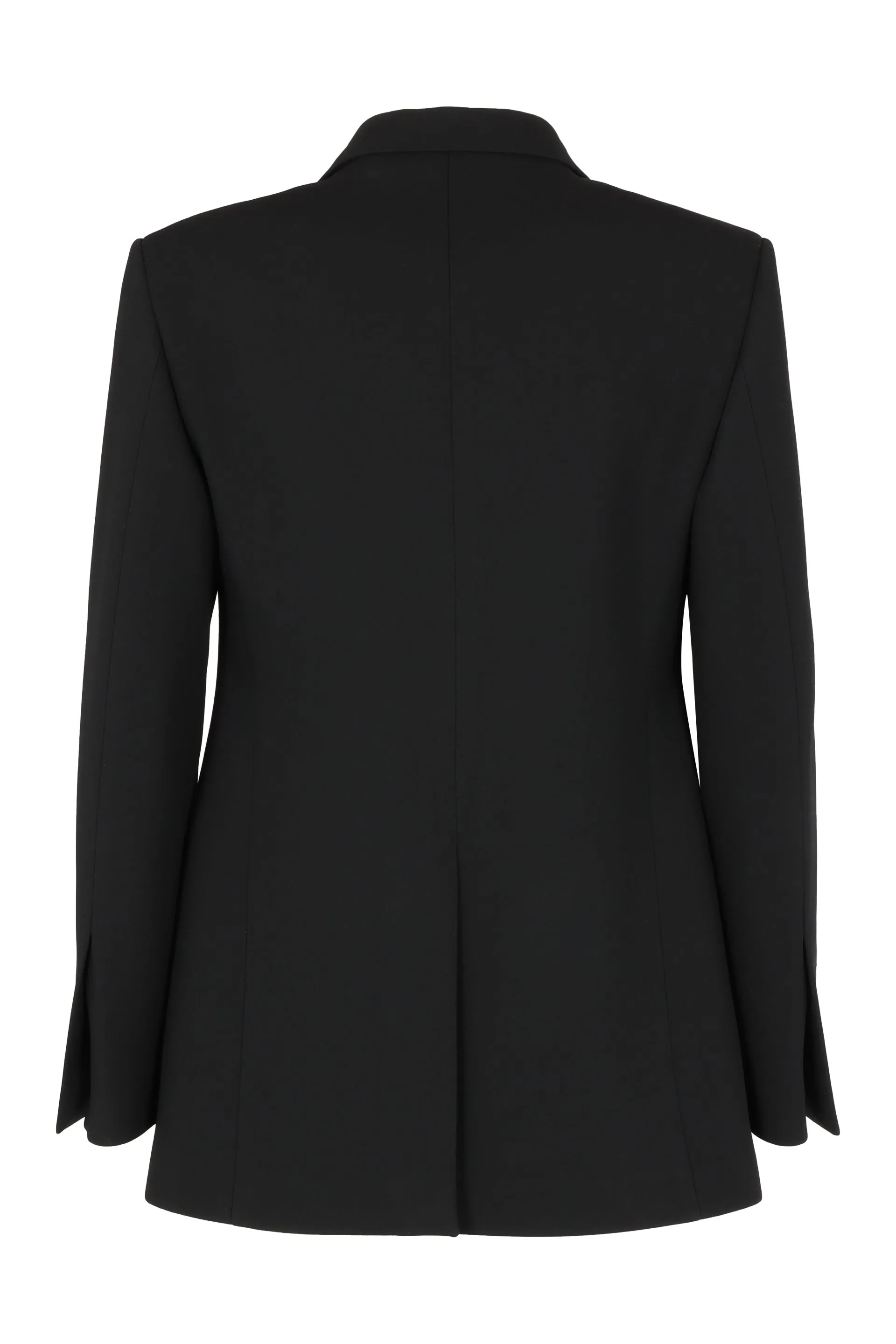 Contrasting lapel tuxedo blazer