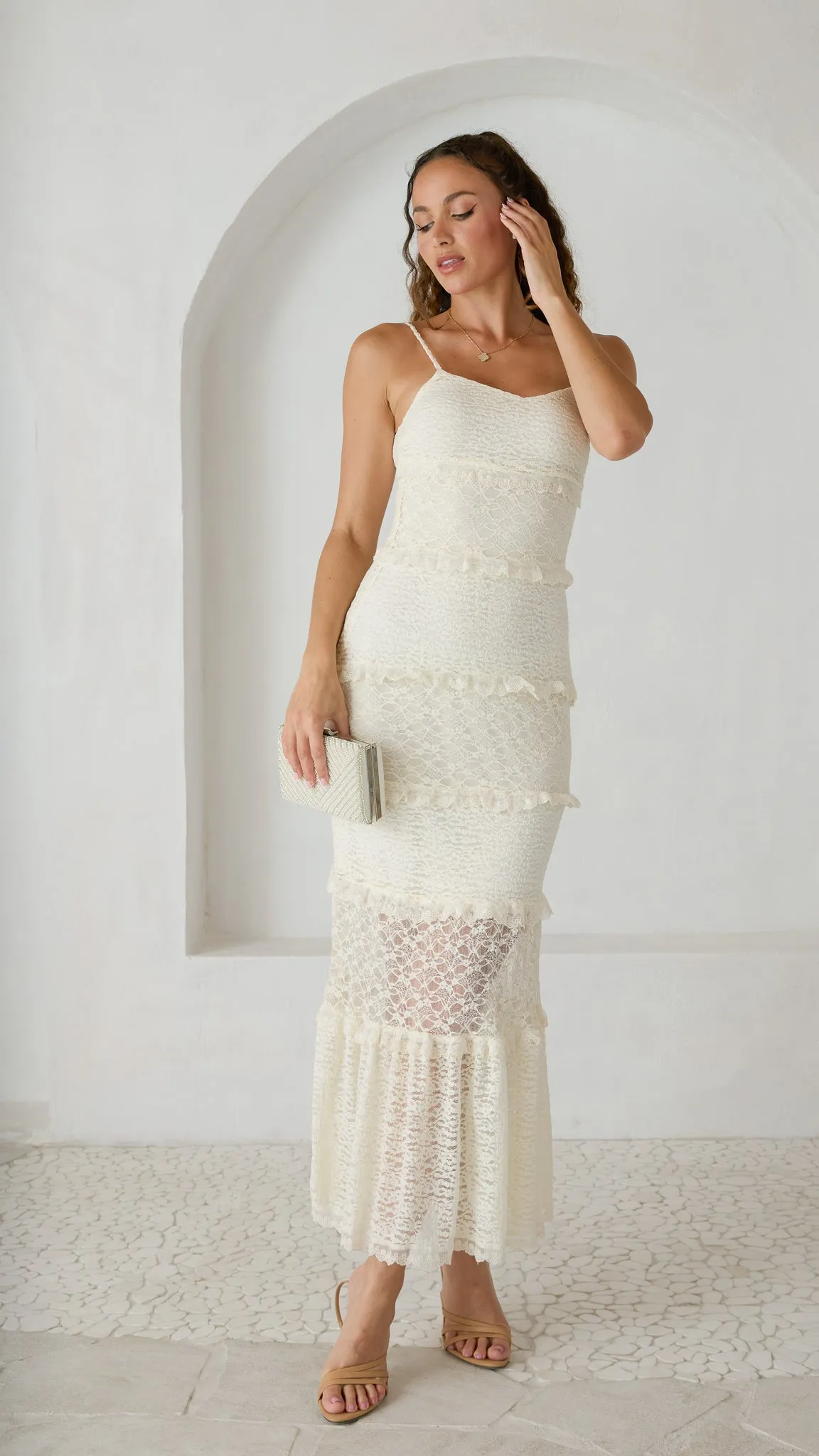 Coral Maxi Dress