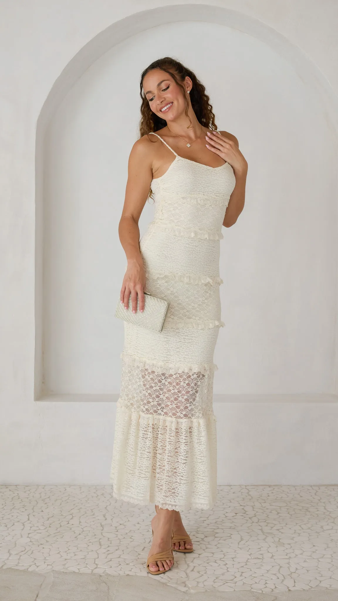 Coral Maxi Dress