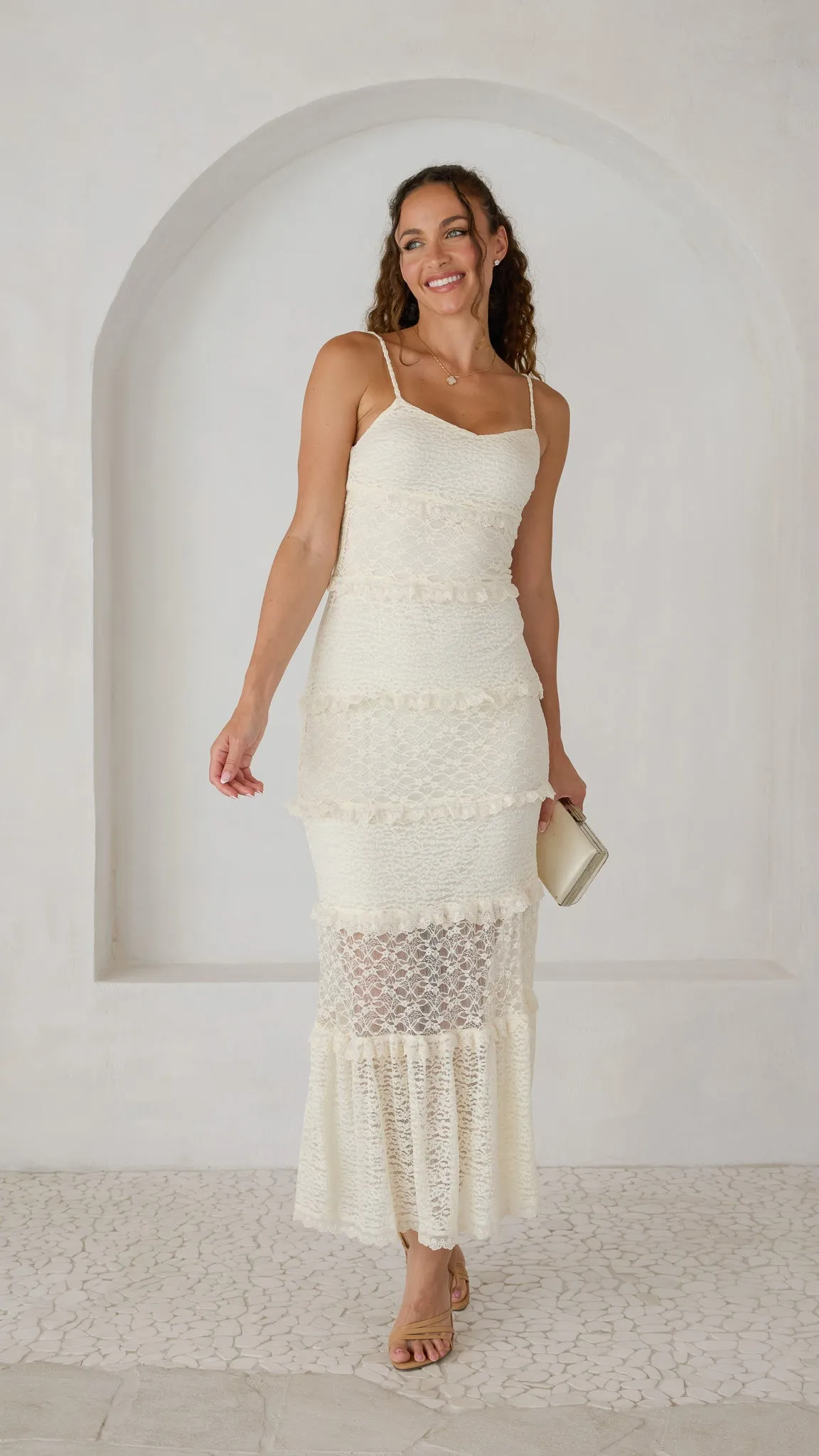Coral Maxi Dress