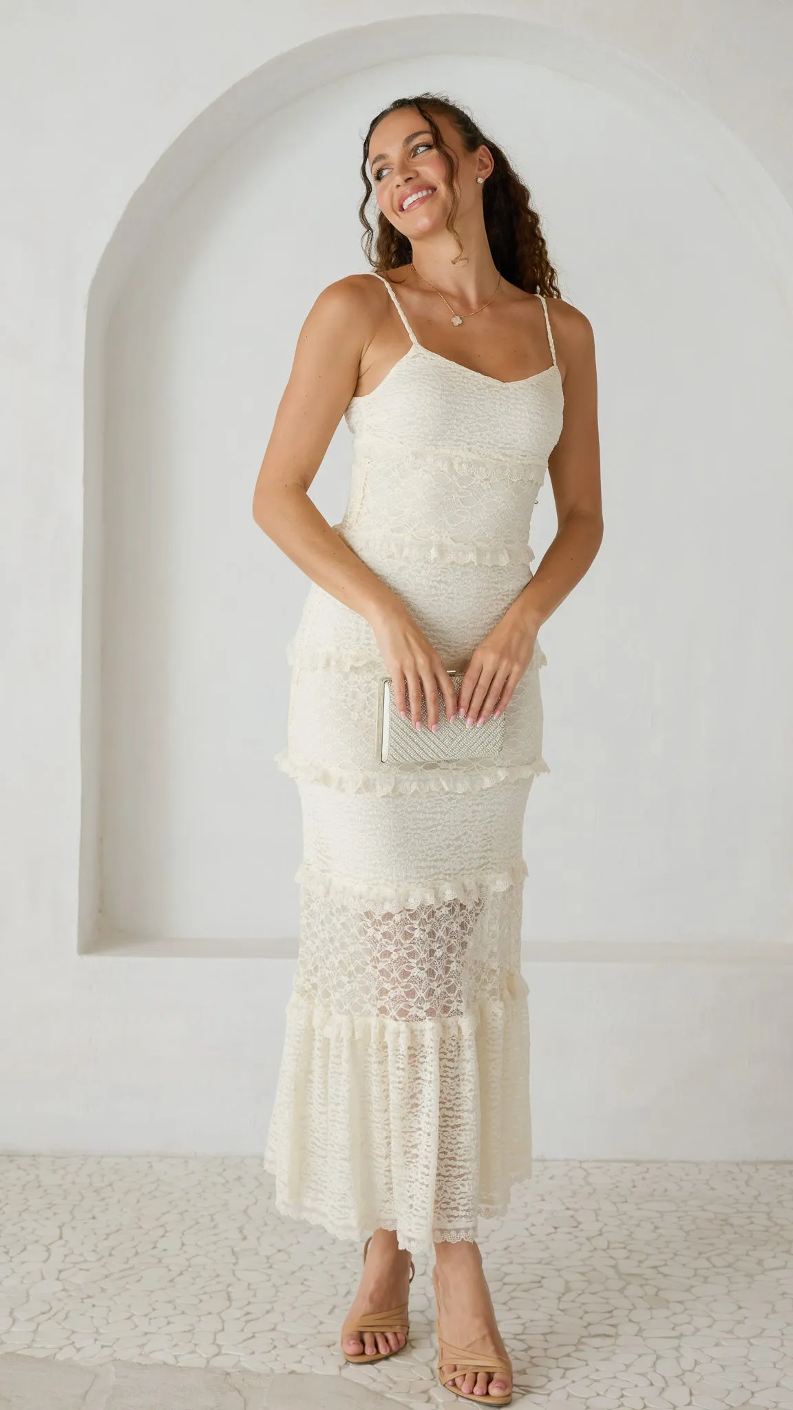 Coral Maxi Dress