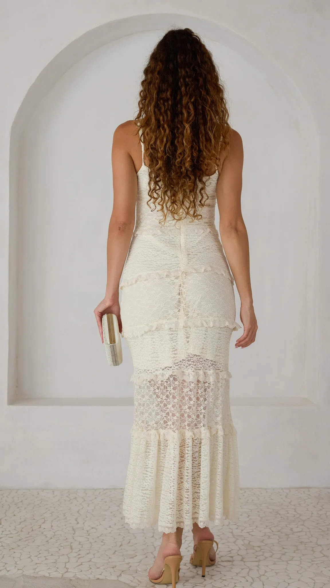 Coral Maxi Dress