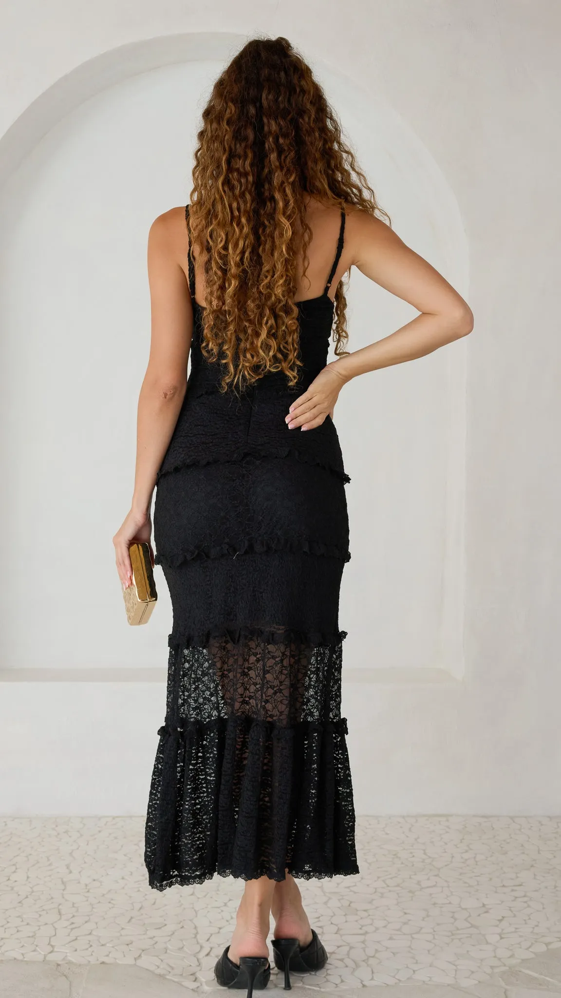Coral Maxi Dress