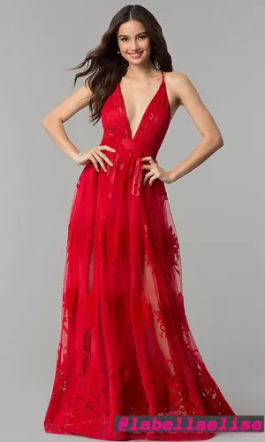 Corina Floral Mesh Maxi Gown
