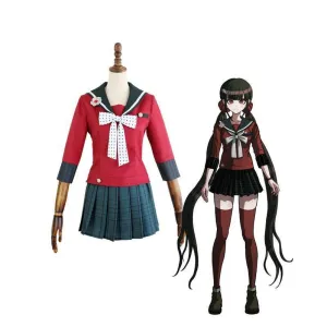 Danganronpa V3 Killing Harmony Harukawa Maki School Uniform Cosplay Costume set Halloween Costume