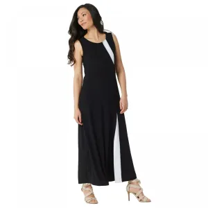 Dennis Basso Women's Sleeveless Caviar Crepe Maxi Dress