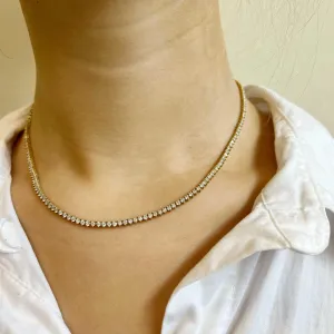 Diamond Station Necklace