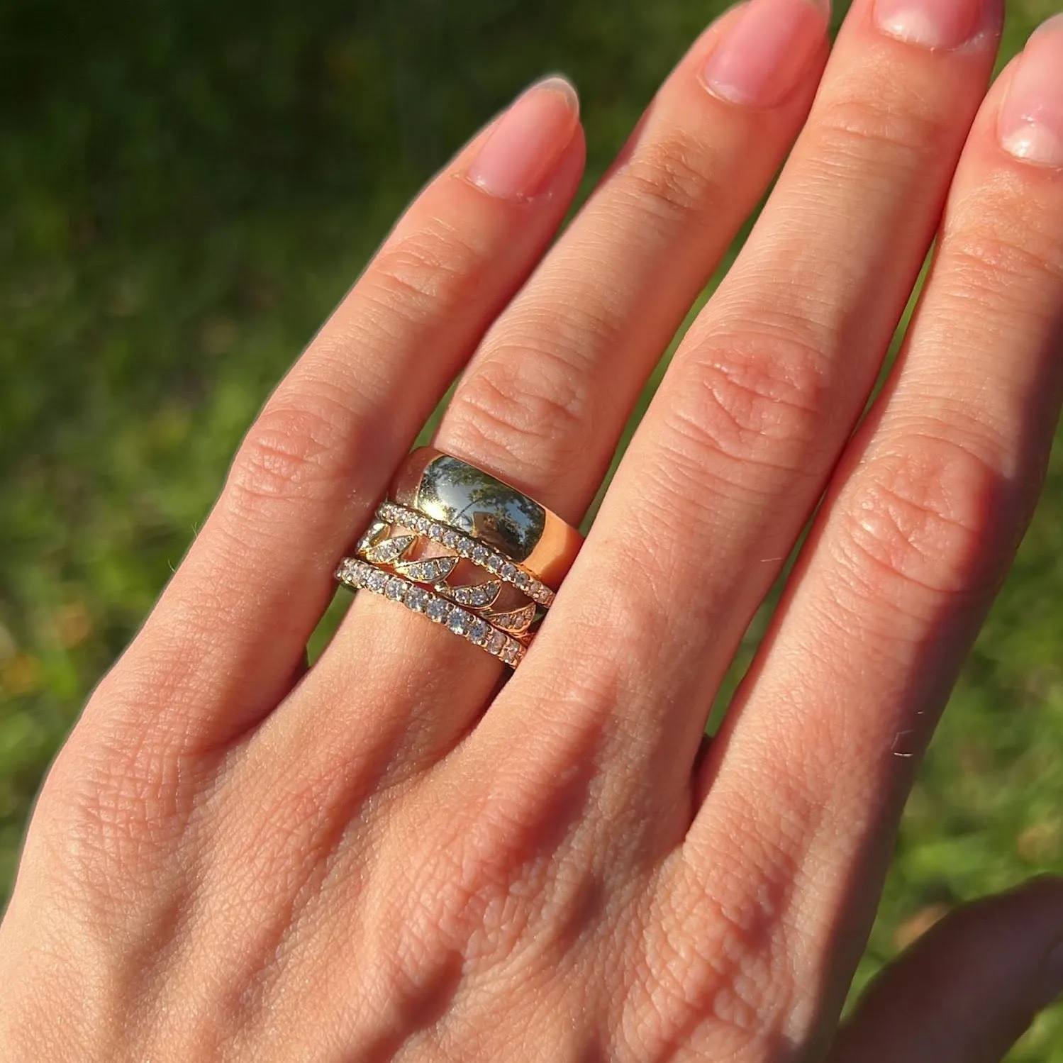Diamond Versa Mini Ring - Single