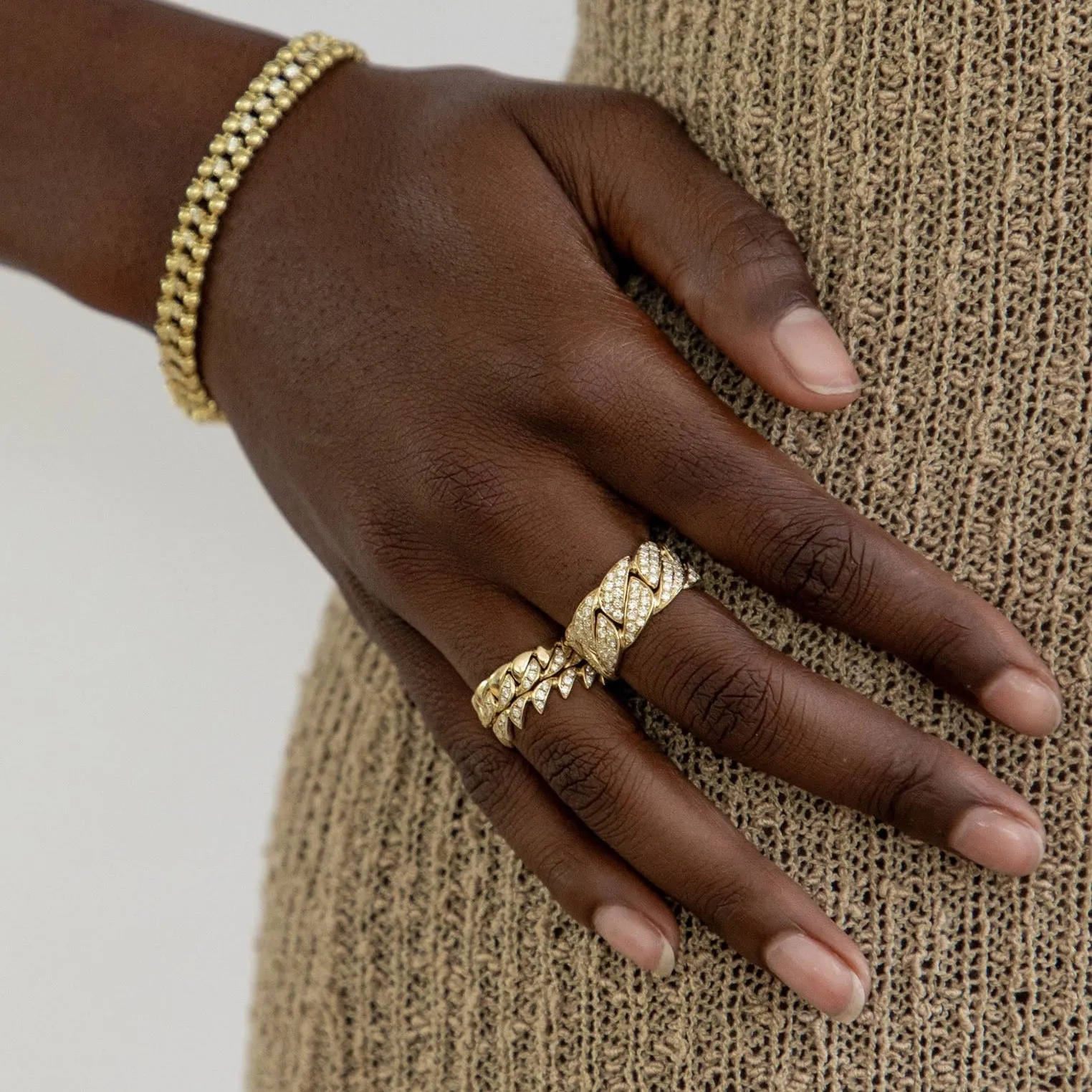Diamond Versa Mini Ring - Single