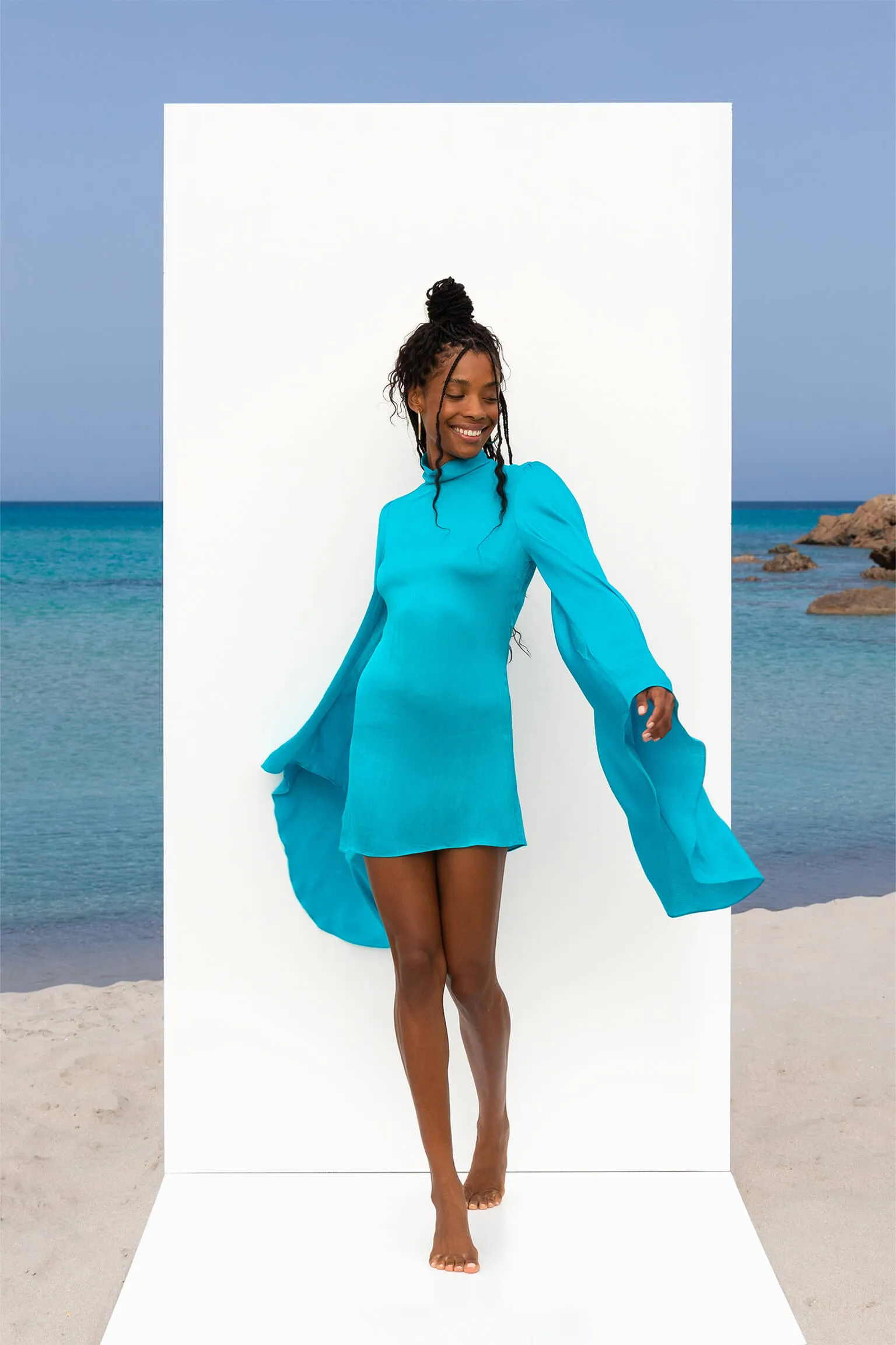 Farrah Dress Blue