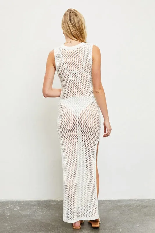 Fishnet Maxi Dress