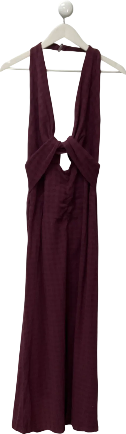 Free People Purple Endless Summer Maxi Dress UK L