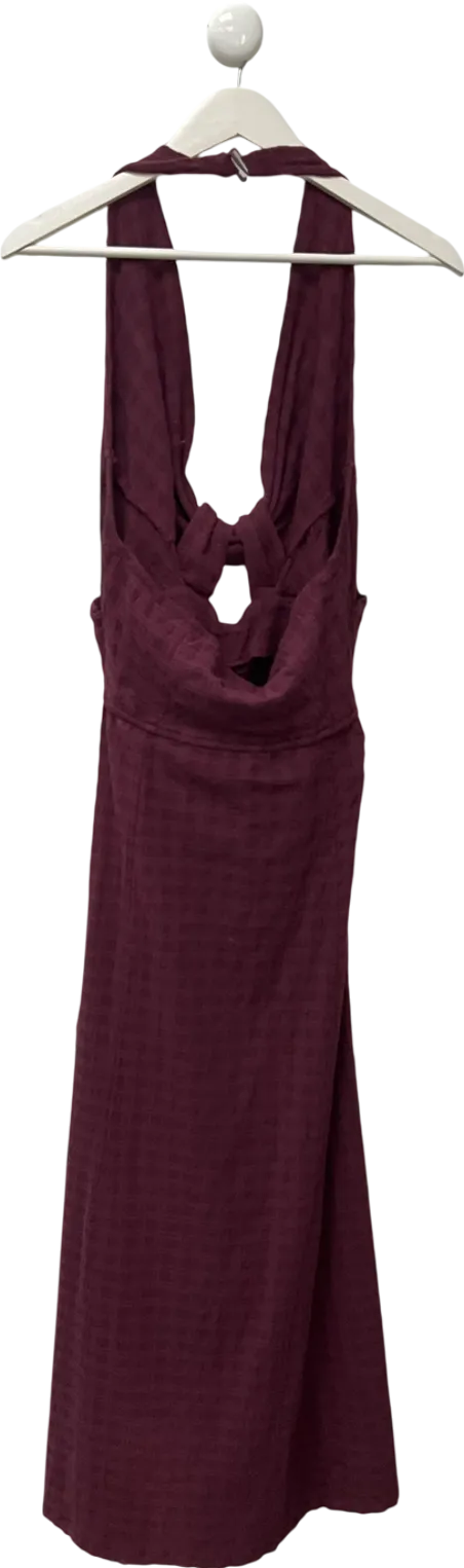 Free People Purple Endless Summer Maxi Dress UK L