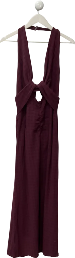 Free People Purple Endless Summer Maxi Dress UK L