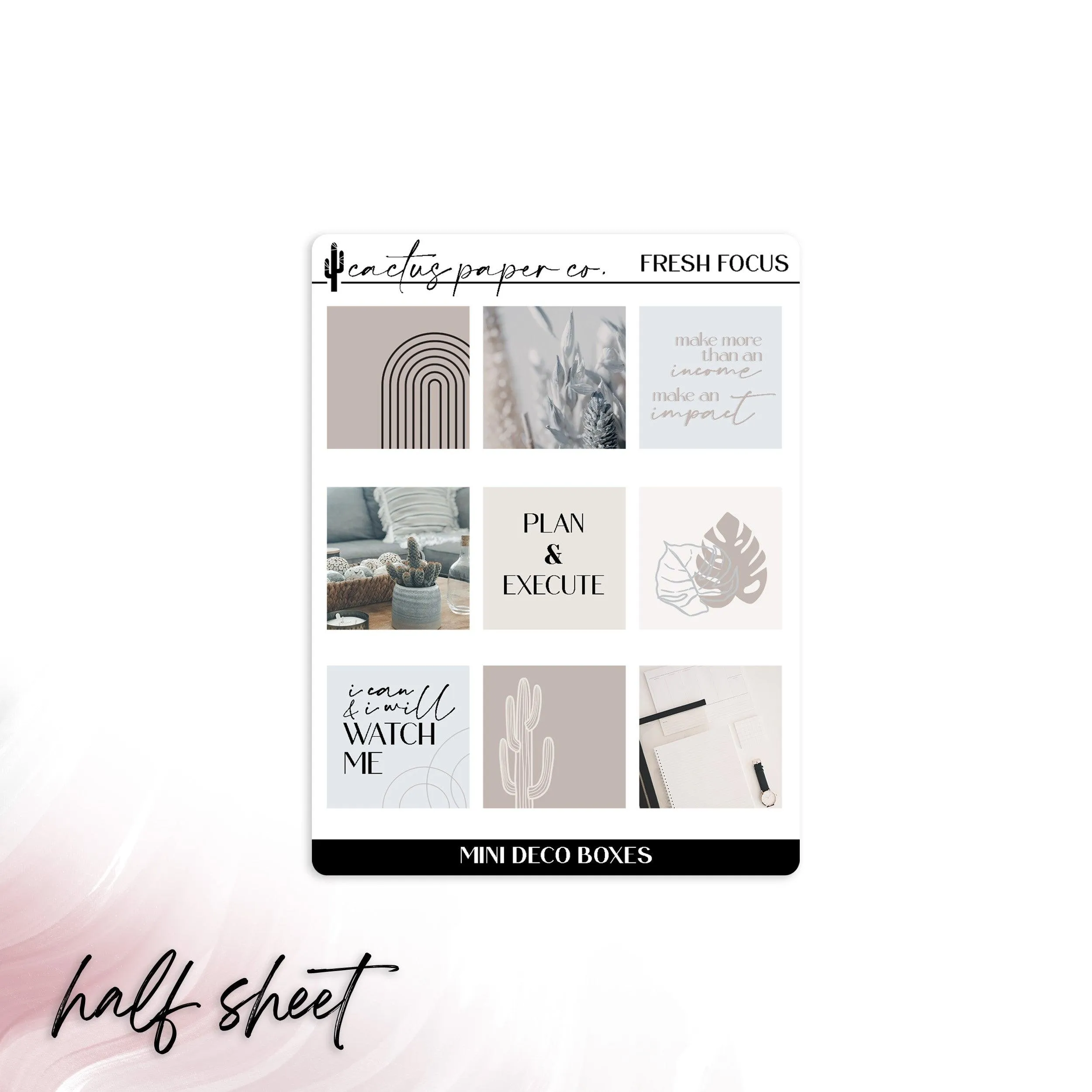 FRESH FOCUS MINI DECO BOXES
