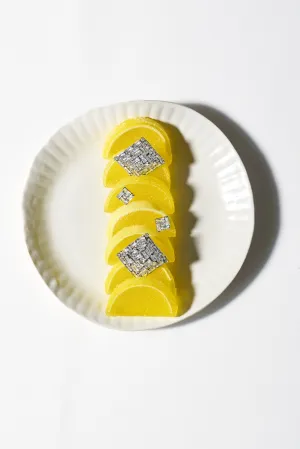 Geometric Crystal Baguette Pin Duo
