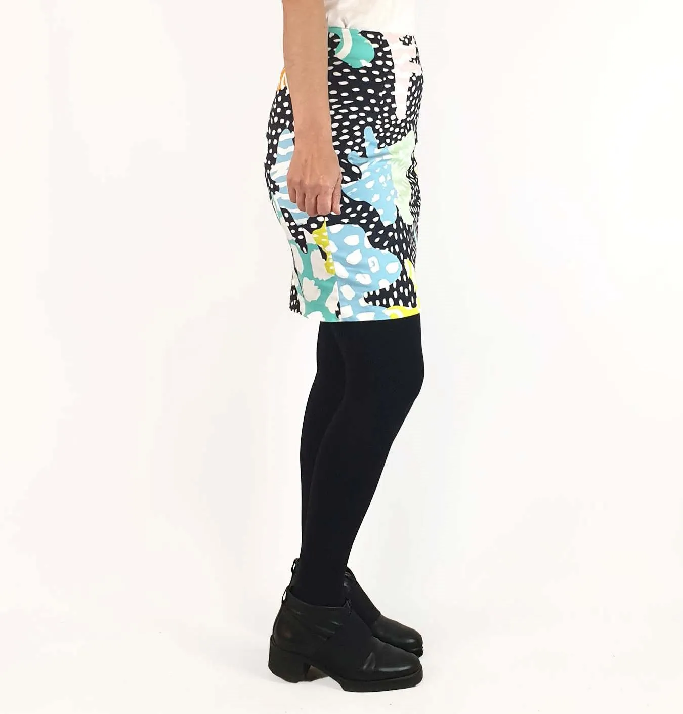 Gorman sea print mini skirt size 8