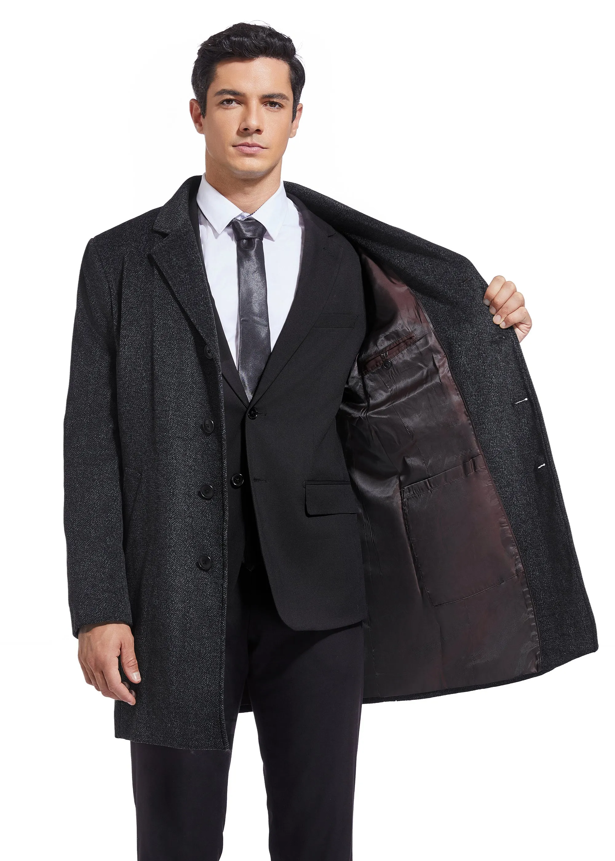 Hechter Paris Sutton Grey Coat