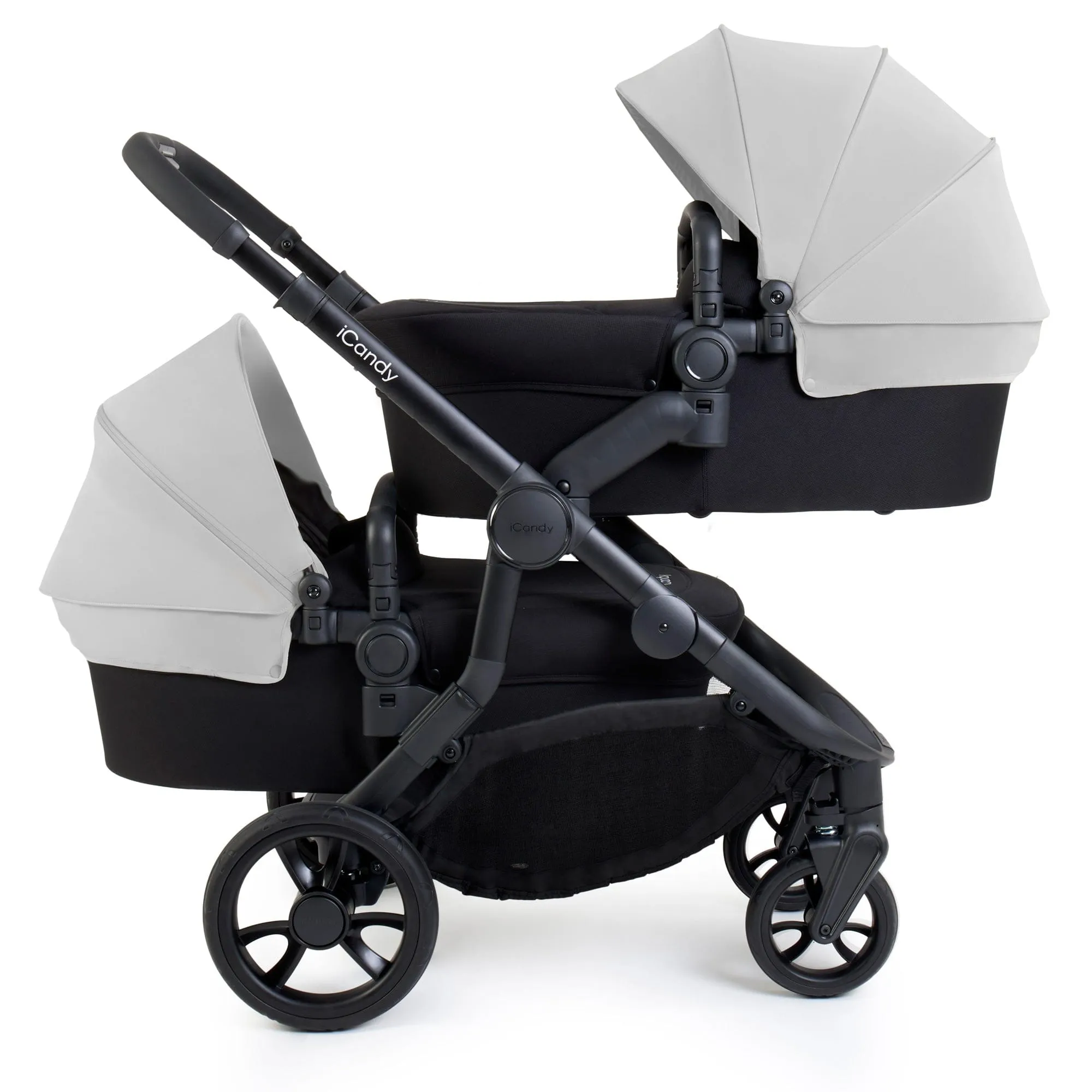 iCandy Orange 4 Twin Maxi-Cosi Travel System in Glacier