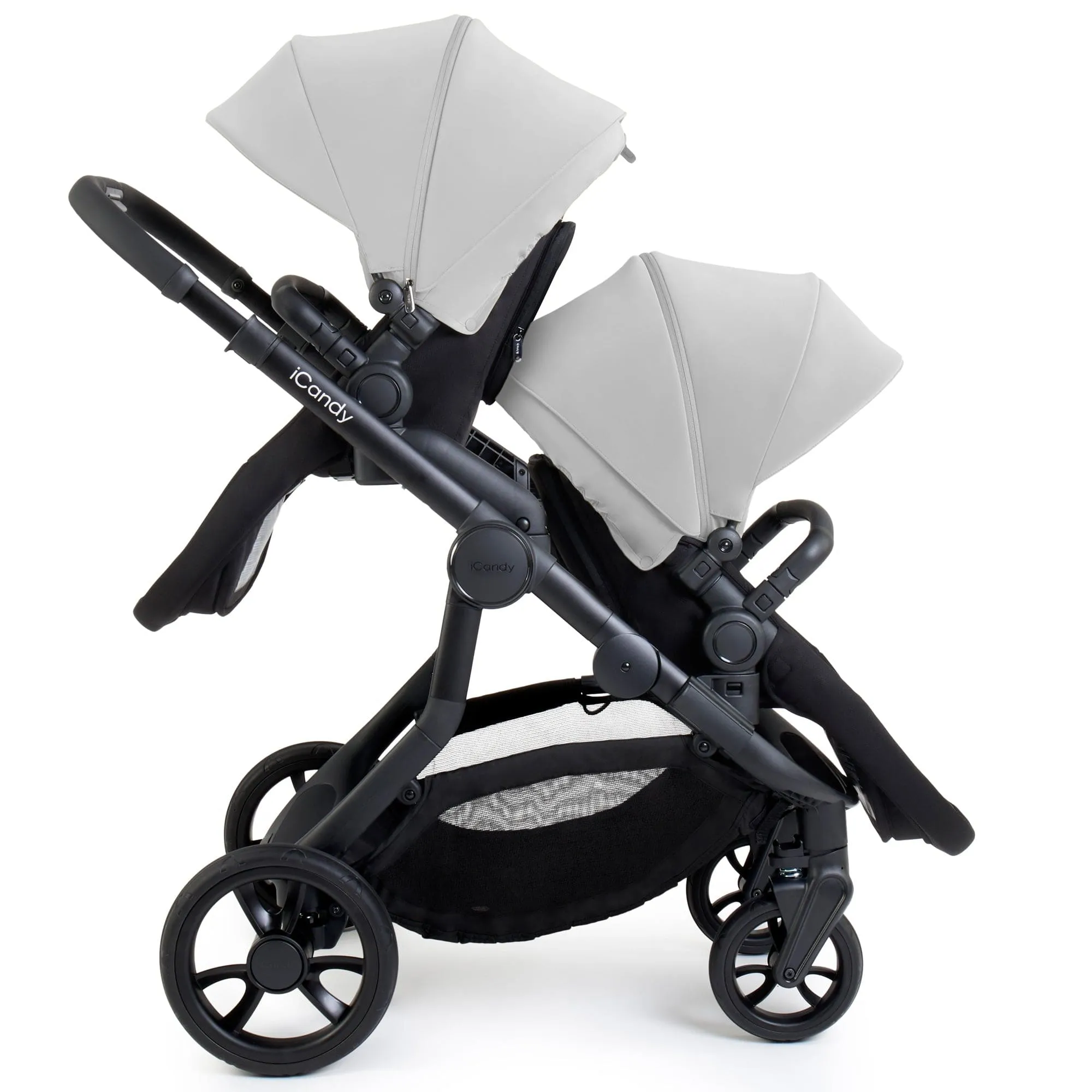 iCandy Orange 4 Twin Maxi-Cosi Travel System in Glacier