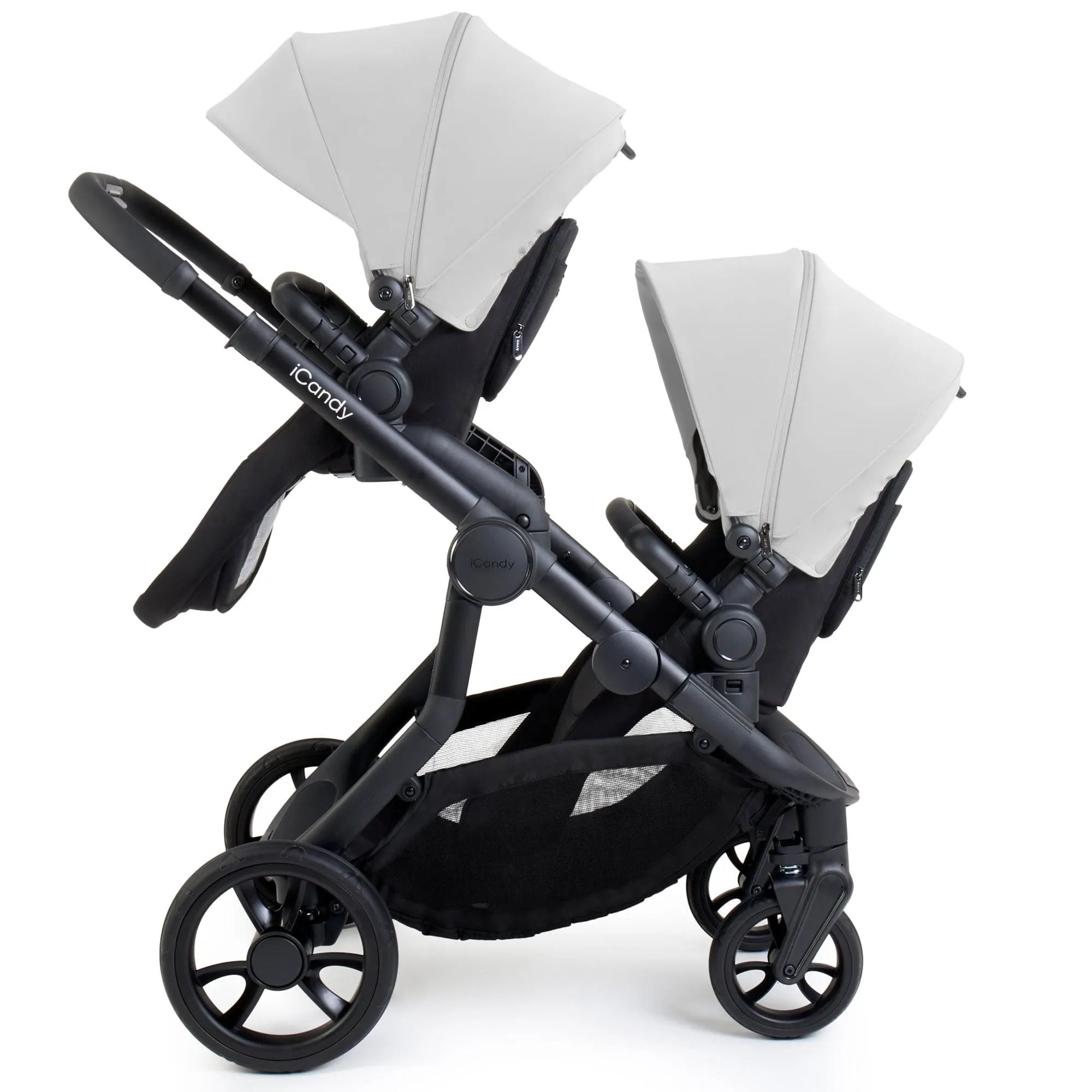 iCandy Orange 4 Twin Maxi-Cosi Travel System in Glacier