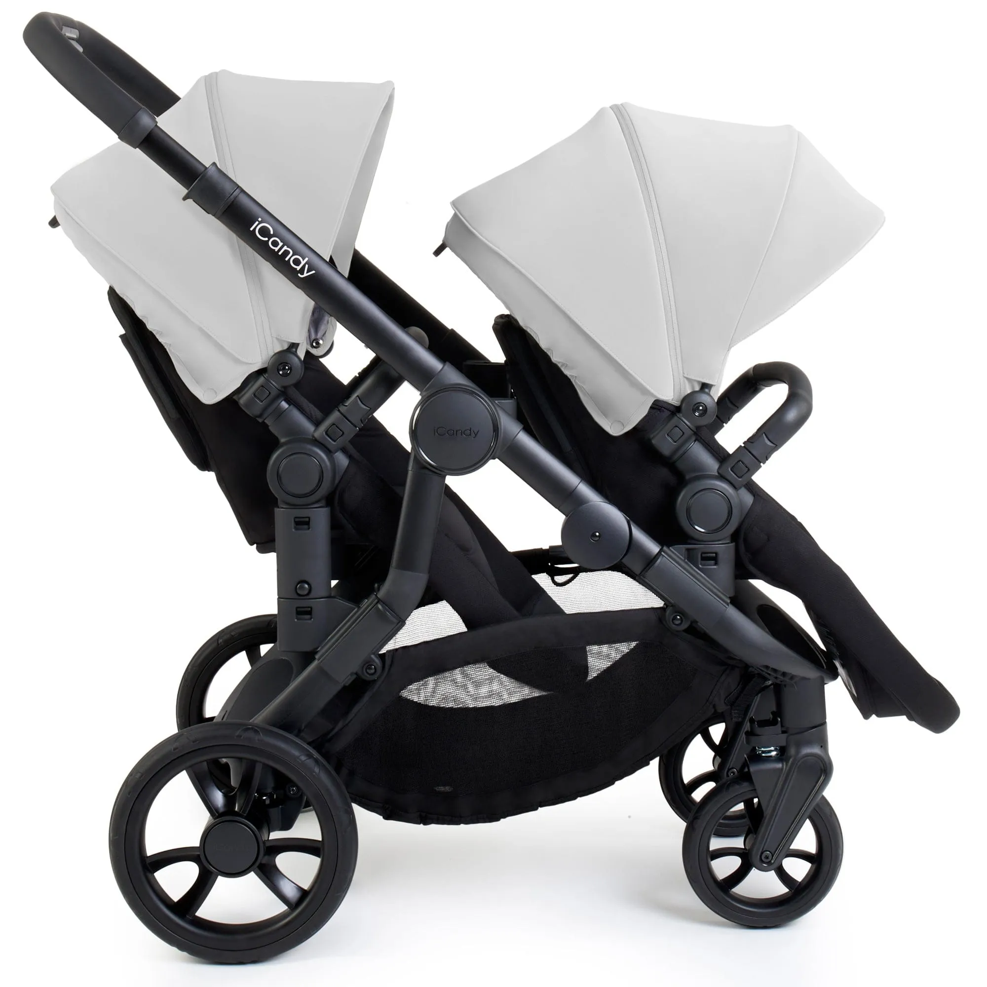 iCandy Orange 4 Twin Maxi-Cosi Travel System in Glacier
