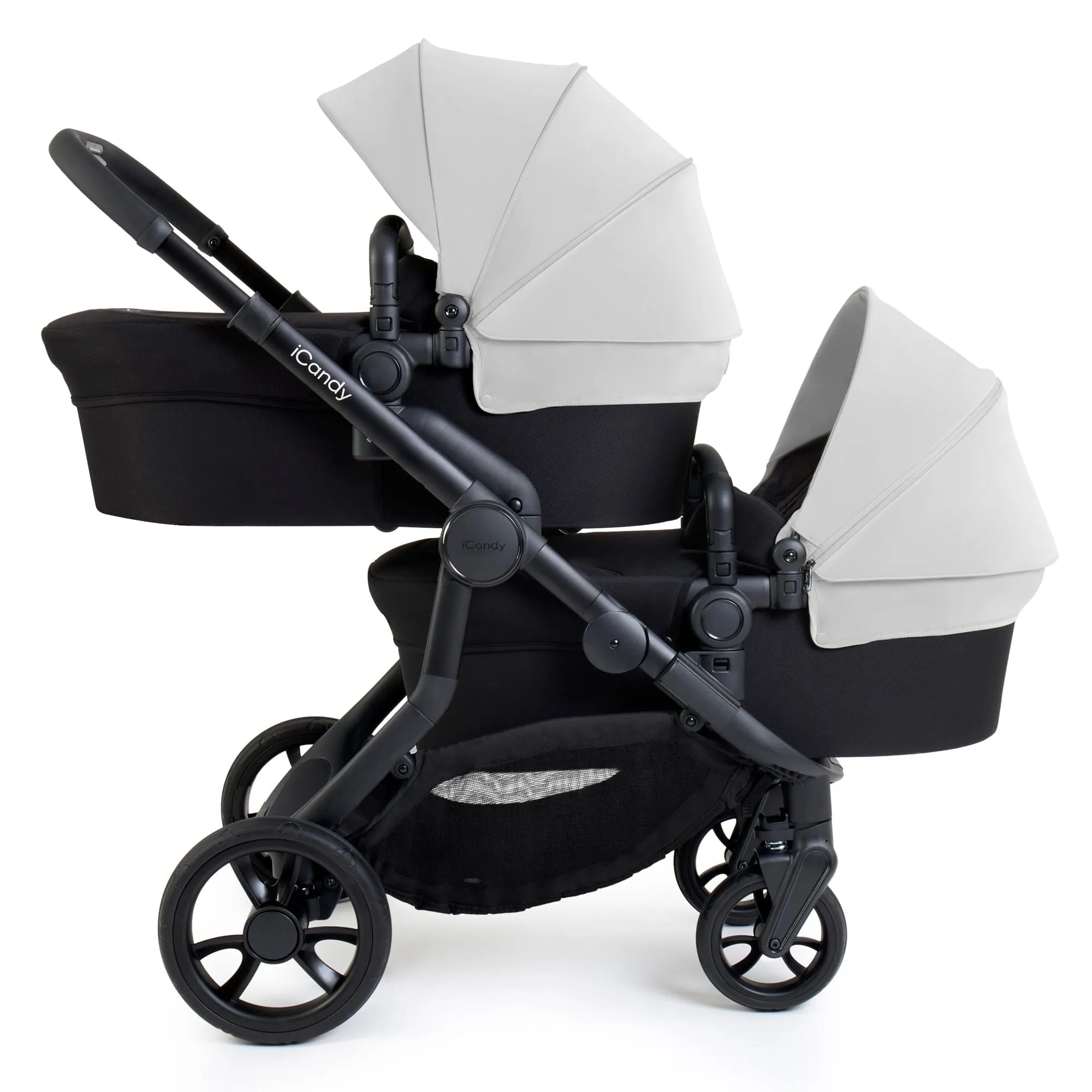 iCandy Orange 4 Twin Maxi-Cosi Travel System in Glacier