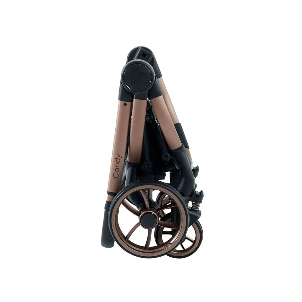 ICANDY Peach 7 Complete Travel System with Maxi Cosi Cabriofix Car Seat - Pecan (Special Edition)