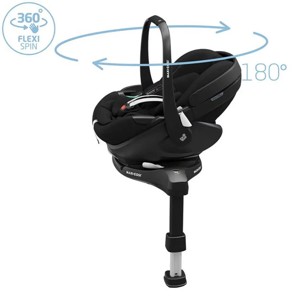 ICANDY Peach 7 Complete Travel System with Maxi Cosi Pebble 360 Pro2 Car Seat - Pecan (Special Edition)