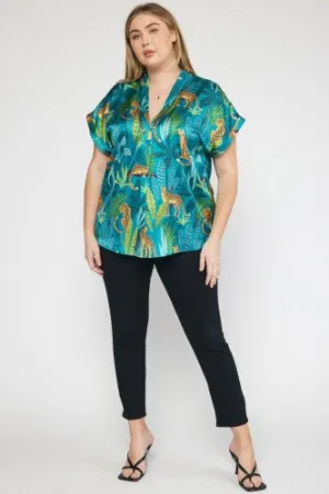 In The Jungle Satin Dolman