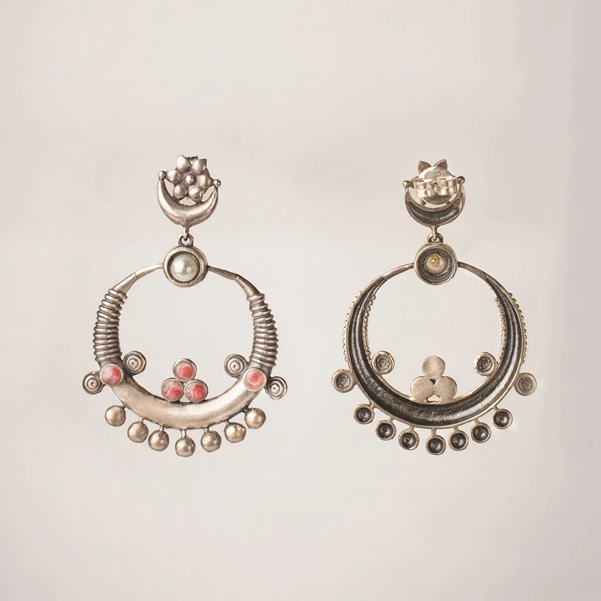 Indira Silver Earrings by MOHA
