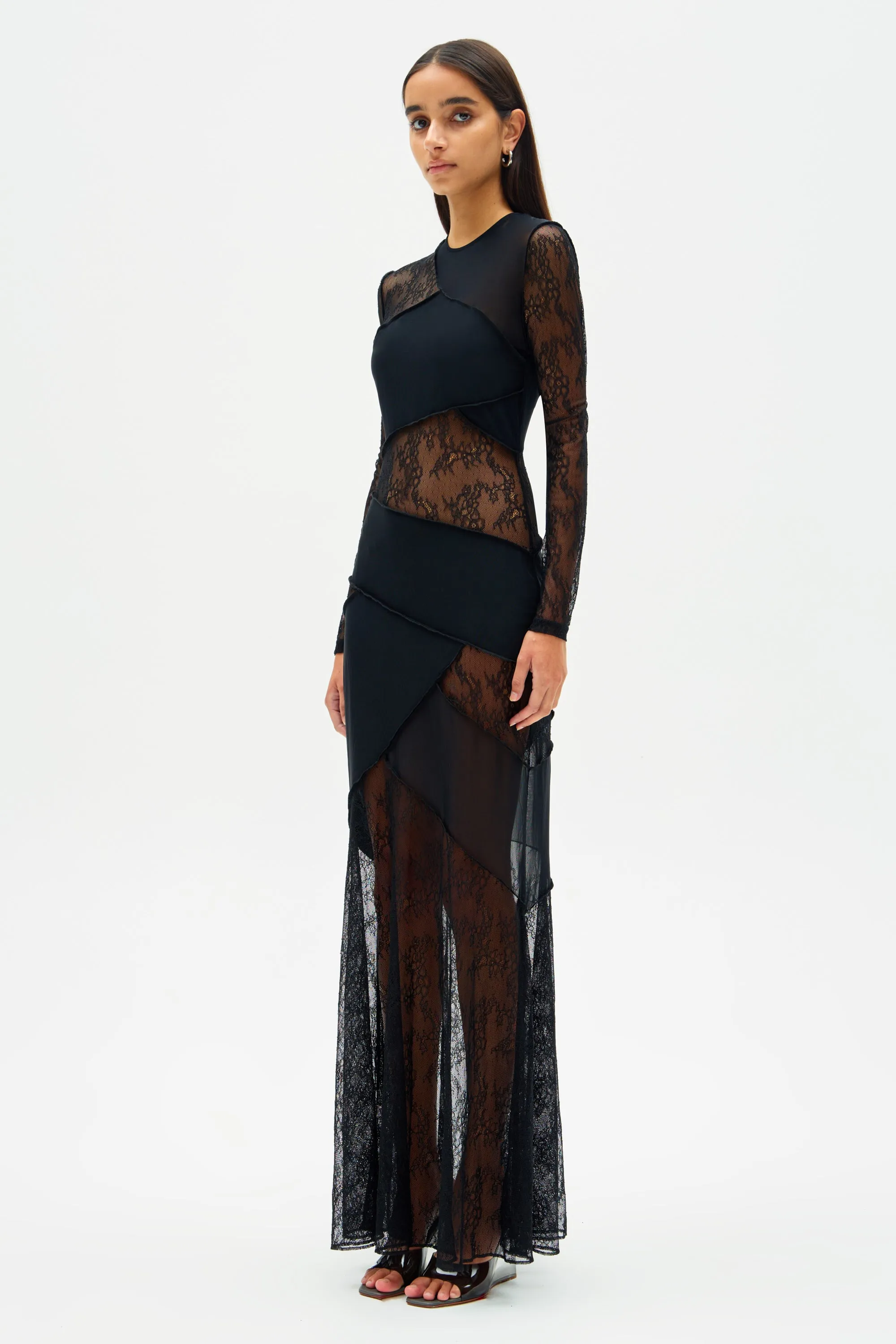INNIKA LACE MAXI DRESS